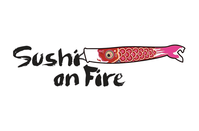 sushi on fire logo